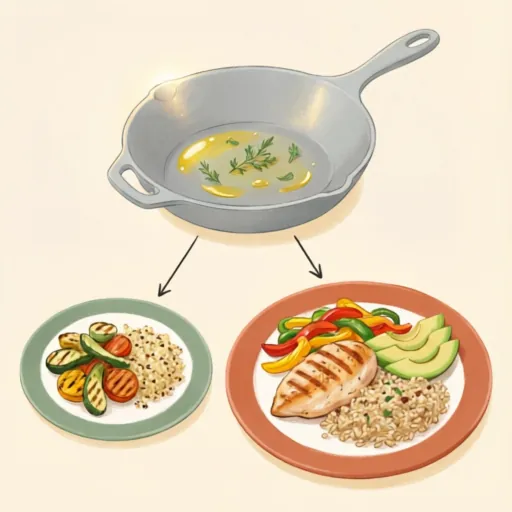 Step 5 - Cook together